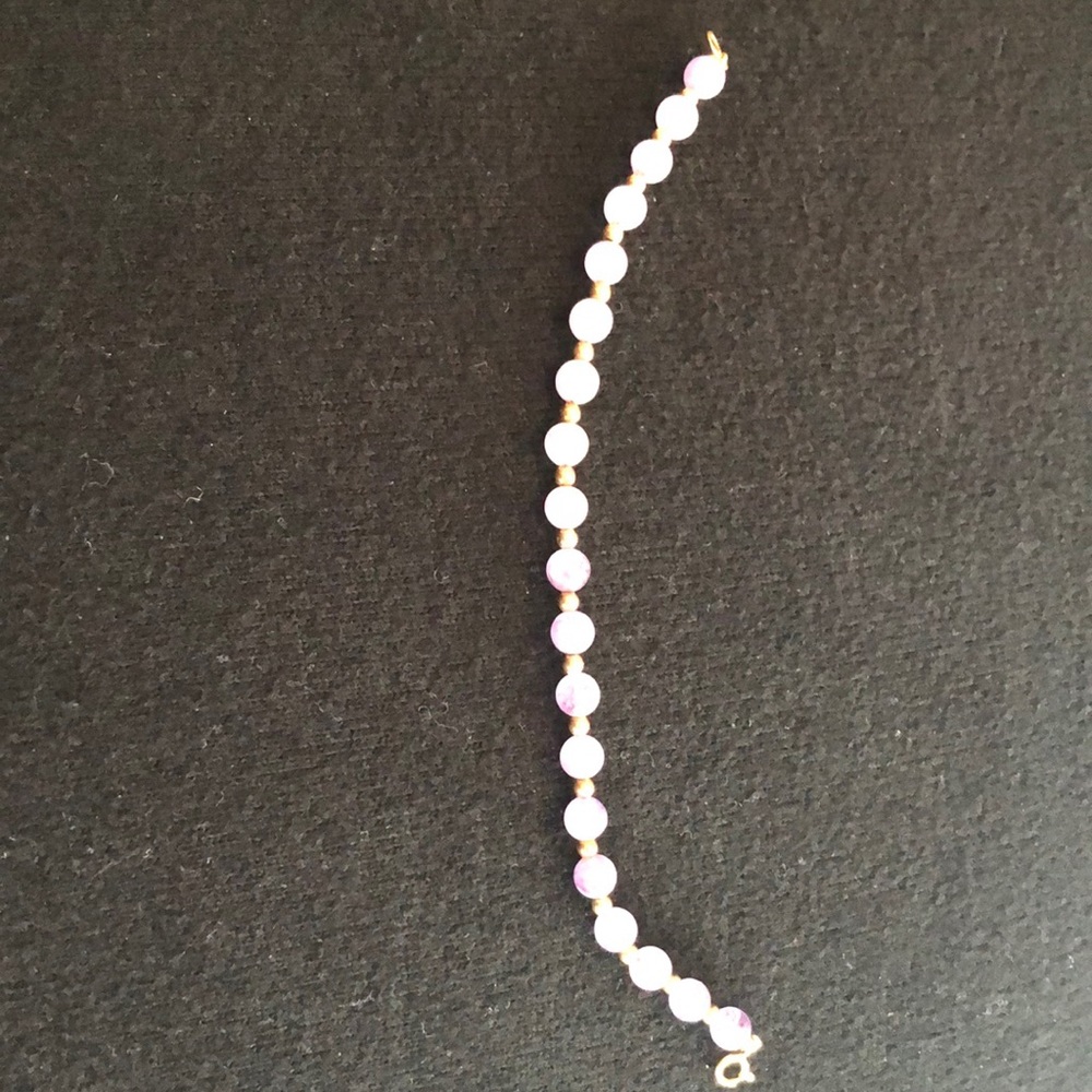Lavender lapis bracket